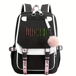 2024 Wicked Movie Backpacks for Men Girls New Musical School Bag for Teenager Laptop Backpack