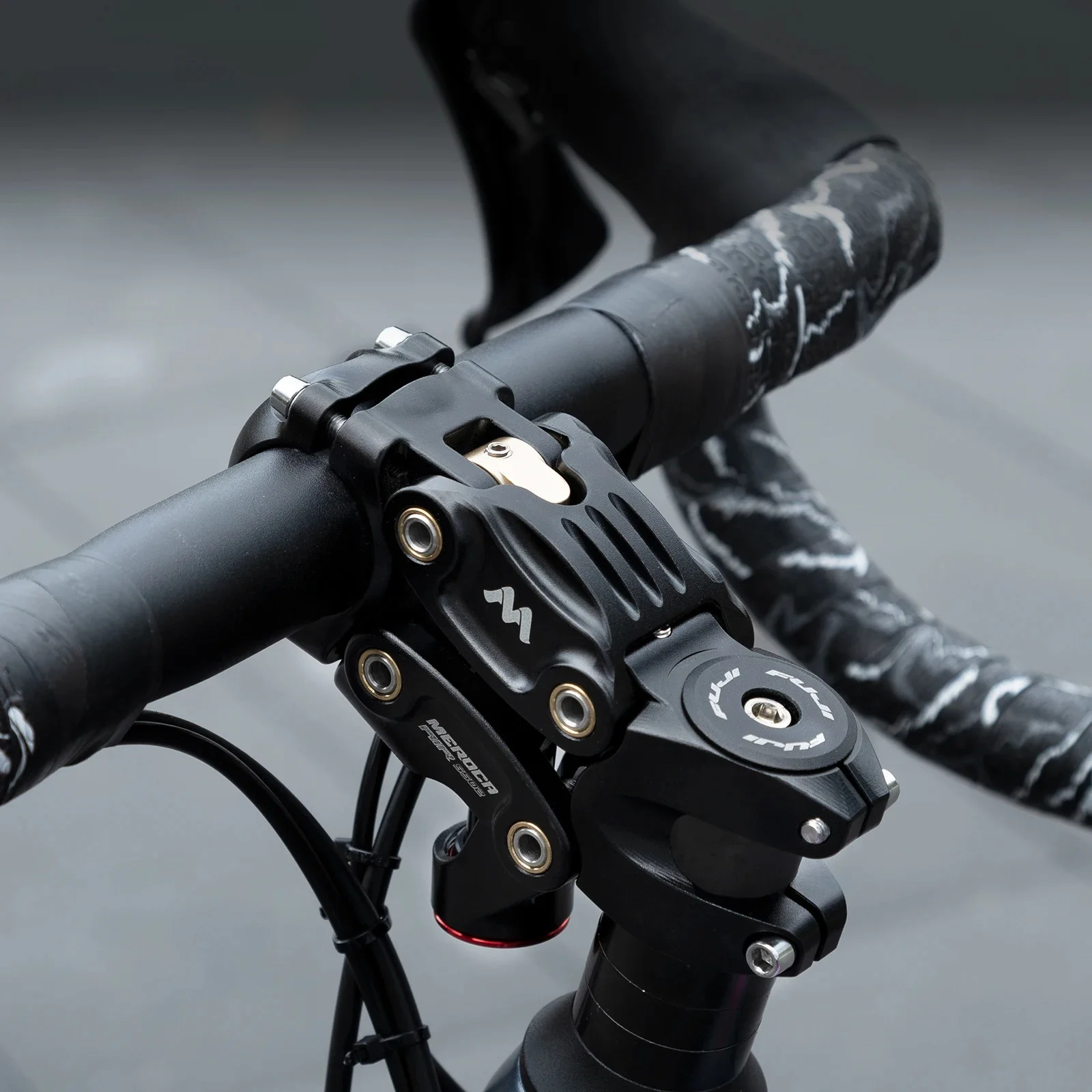 AliExpress Bicycle Suspension Stem Aluminum Alloy Five-Link Air Shock Absorber For XC/MTB/Road Mountain Bike Risers Stems