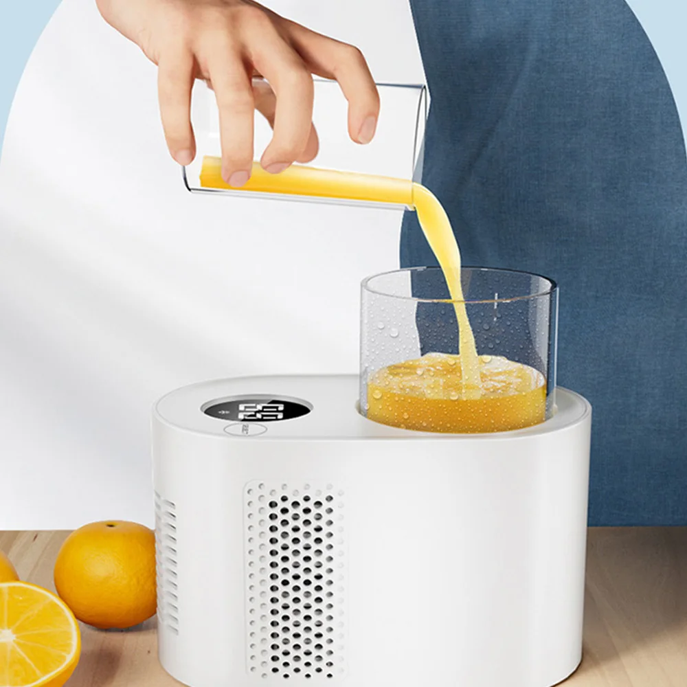 Machine à Yaourt Intelligente Domestique à Double Usage, Glace, Réfrigération, Chaleur