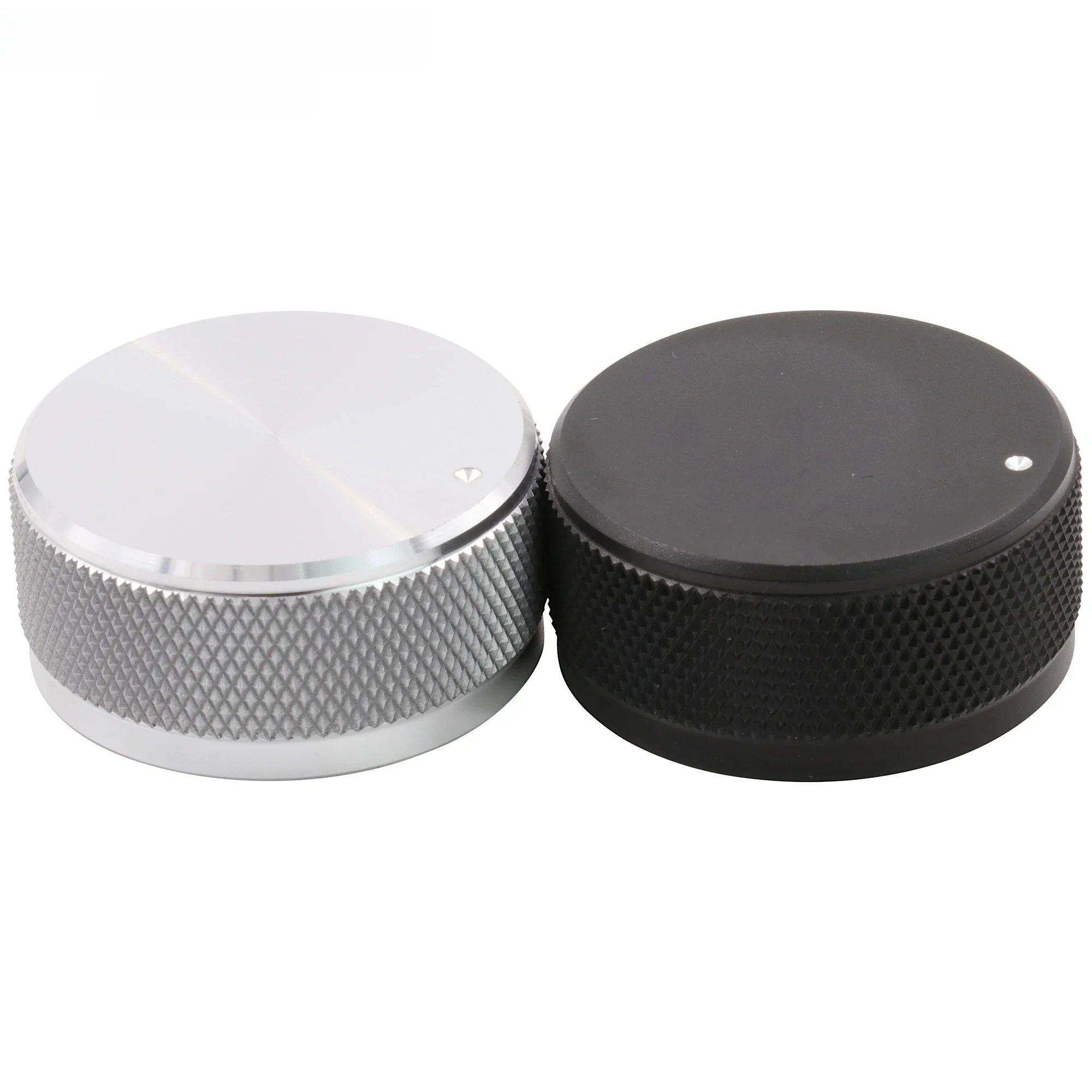 35x16mm srebrne obrabiane pełne aluminiowe pokrętło sterujące głośnością dla wzmacniacza gramofon DAC Radio CD odtwarzacz DVD 1PC — zdjęcie 2
