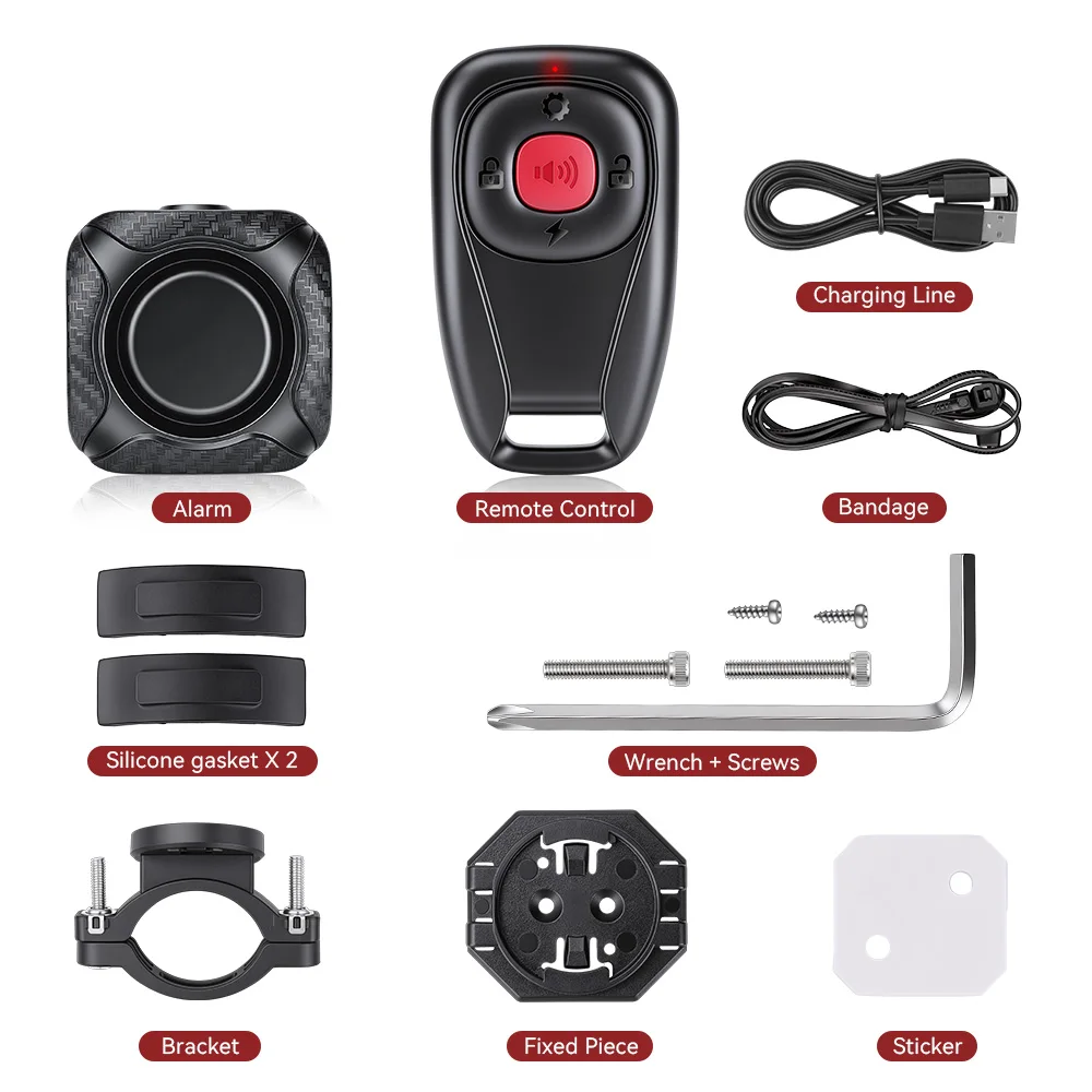 AliExpress Elecpow Two Way Bicycle Alarm Anti-theft Vibration Sensor Finder Bell 121dB IP65 Waterproof Security Alarm for Electric Bike Scooter