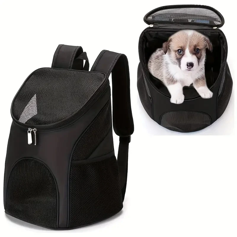 Pet Carrier Backpack for Walking, Hiking Breathable Backpack Cat Bag for Traver Transport