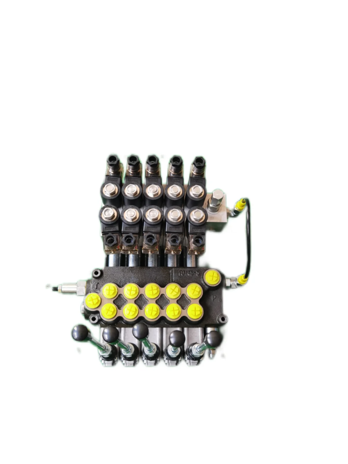 

Electric Control Five Way Hydraulic Directional Valve Manual And Electric Two Controls Gift Connector Car Accessories
