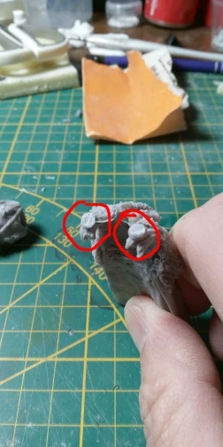 Buyer photo of this resin kit