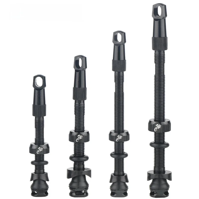 AliExpress DEEMOUNT Deemount Tubeless Tire Valve 40/50/65/80mm For Carbon Rim Presta Valves F/V Nipple Detachable Brass Core W/Cap Bike Air Valve