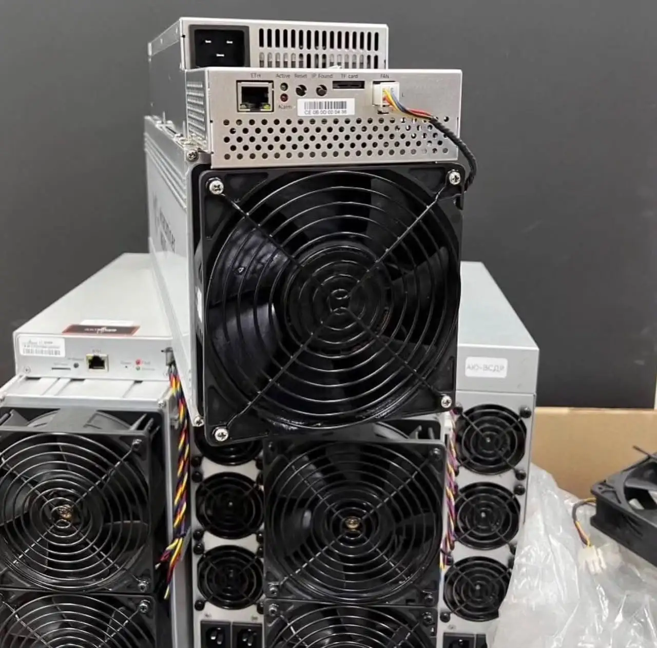 HKD Branded New MicroBT Whatsminer M60S+ 204TH - 212TH BTC miner include PSU