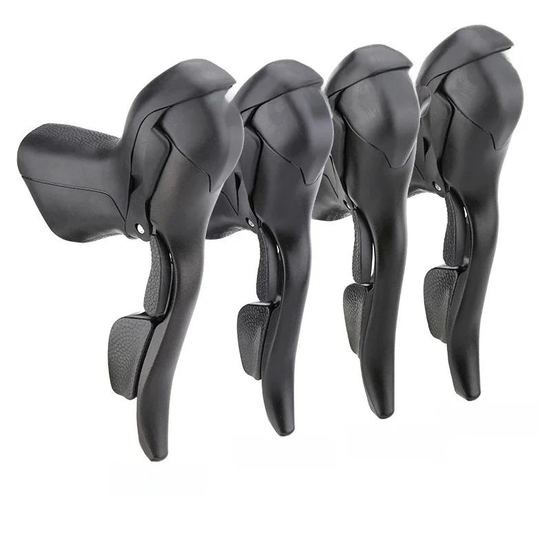 AliExpress microNEW Road Bike Bicycle Shifter 2s/3s*7 8 9 10 11 Speed For 22.2-23.8mm Handlebar Dual Control Levers For Road  One Pair 522G
