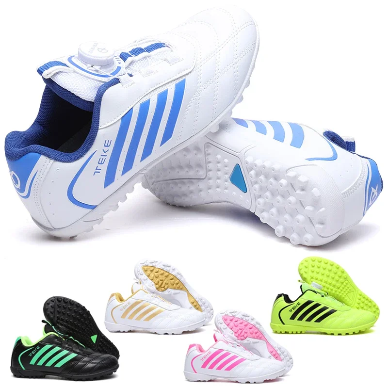 Persönlichkeit Stilvolle Und Bequeme Jungen Mädchen Training Spiel Turnschuhe Indoor Outdoor Rasen Jugend Student Fußball Schuhe 29-39 #
