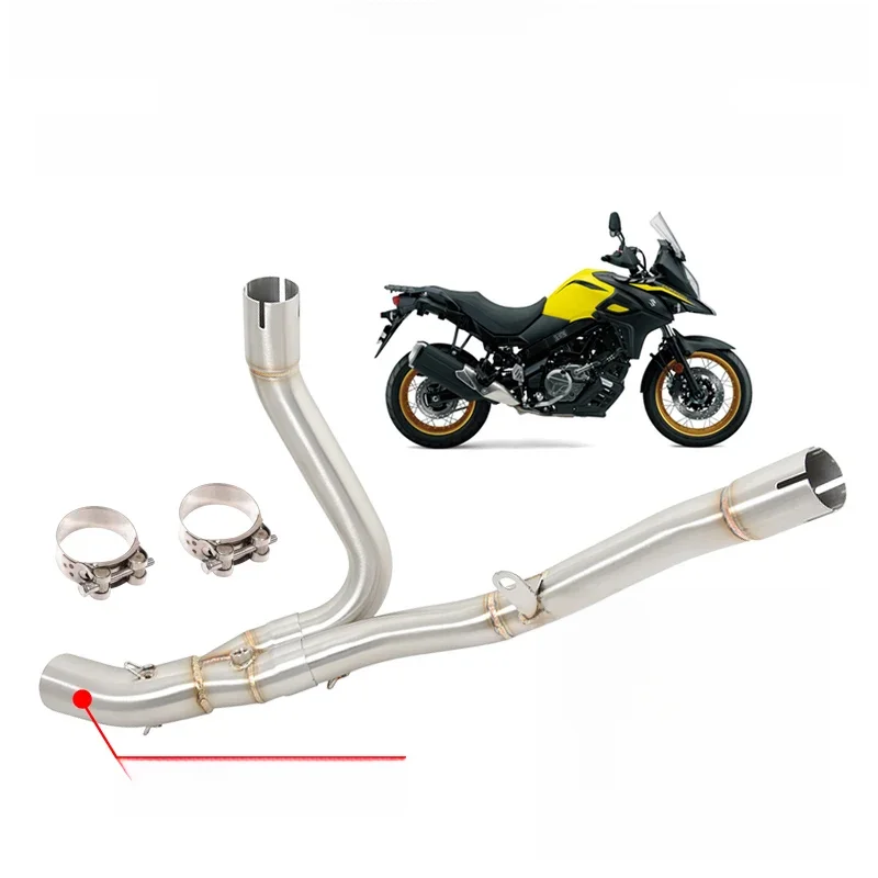 AliExpress FIRE TORCH Slip On For SUZUKI DL650 V-Strom DL 650 XT ABS 2017 - 2023 Motorcycle Exhaust Muffler Escape Moto Modify Bike Middle Link Pipe