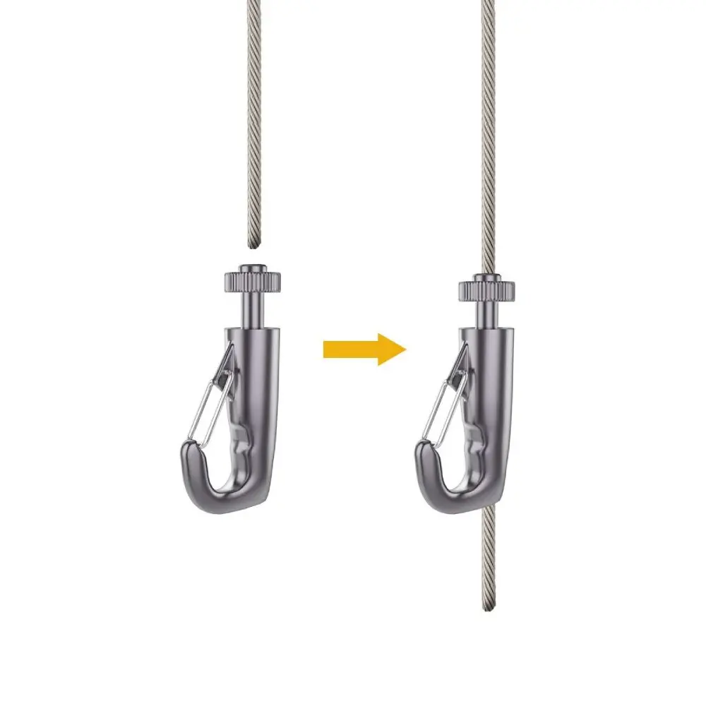 4 Pieces JUNMORE Copper-zinc alloy Heavy-Duty self-gripping hook for picture hanging systems