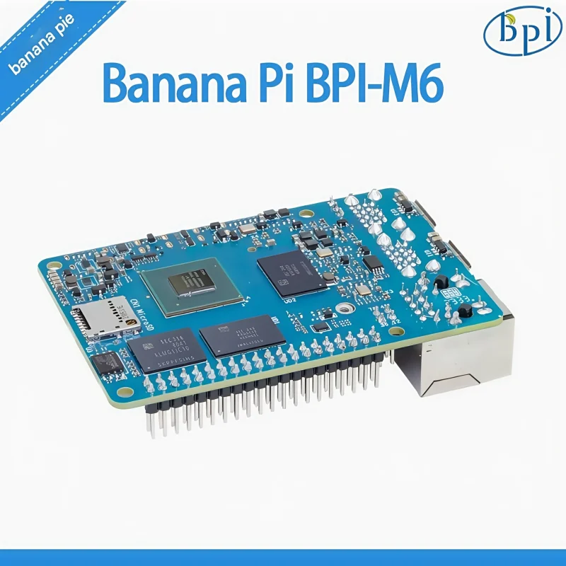 Banana Pi BPI-M6은 4G LPDDR4 및 16G eMMC 스토리지를 탑재한 Shenlei Semiconductor의 VS680 칩을 사용합니다.