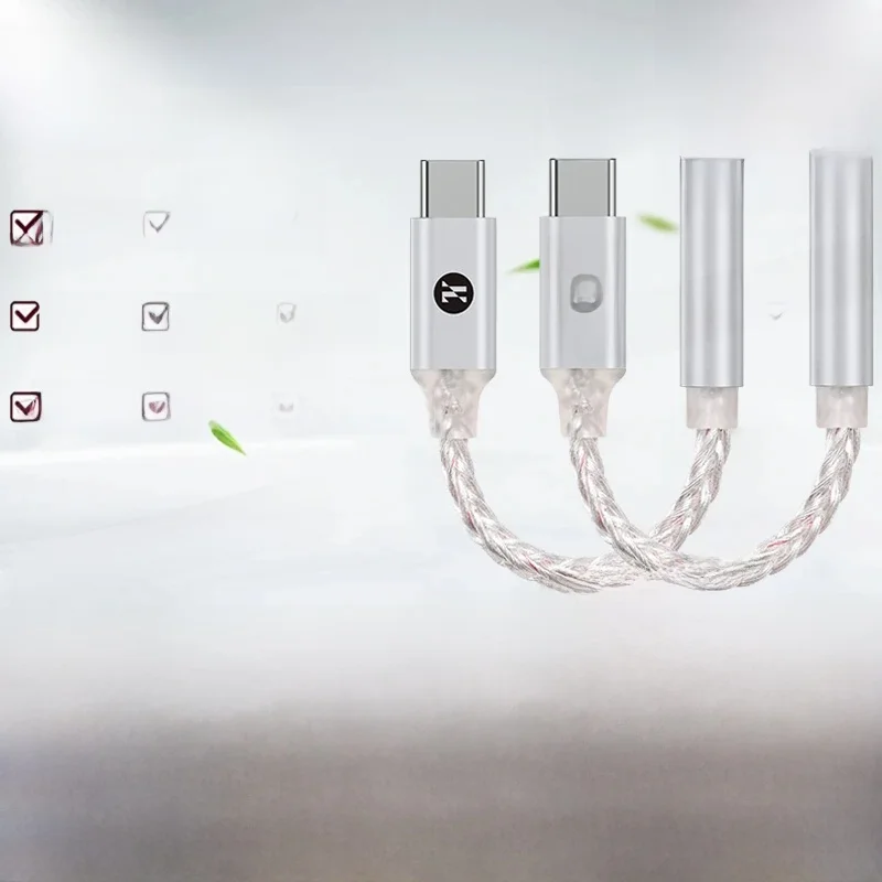 JCALLY JM20 Max cyfrowy adapter audio podwójny układ CS43131 + SGM8262 Chip przenośny wzmacniacz kodowy typ C do 3.5mm wzmacniacz słuchawkowy — zdjęcie produktu 7