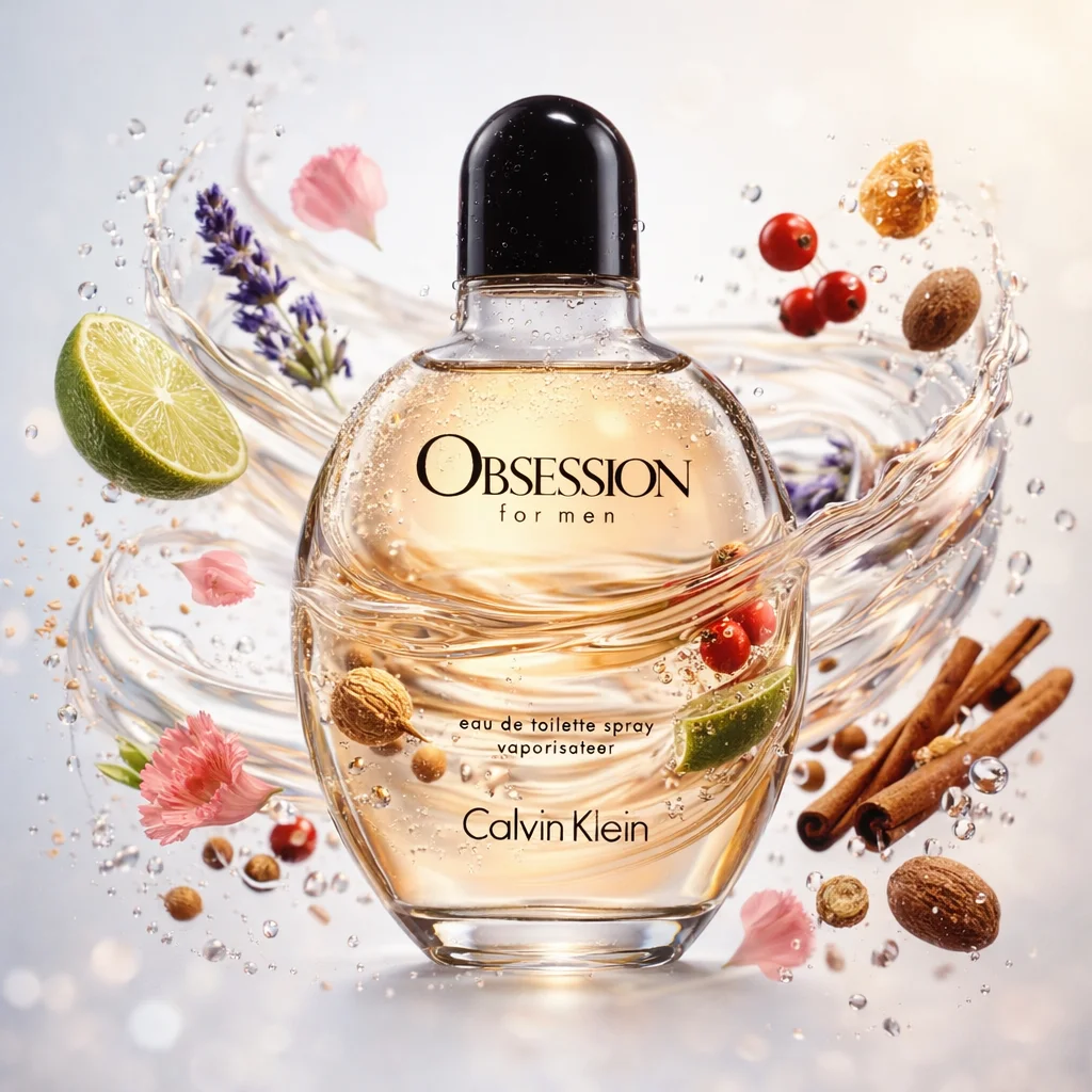 Calvin Klein Obsession for Men 75ml EDT Parfum Homme Élégant Longue Tenue Cadeau Idéal