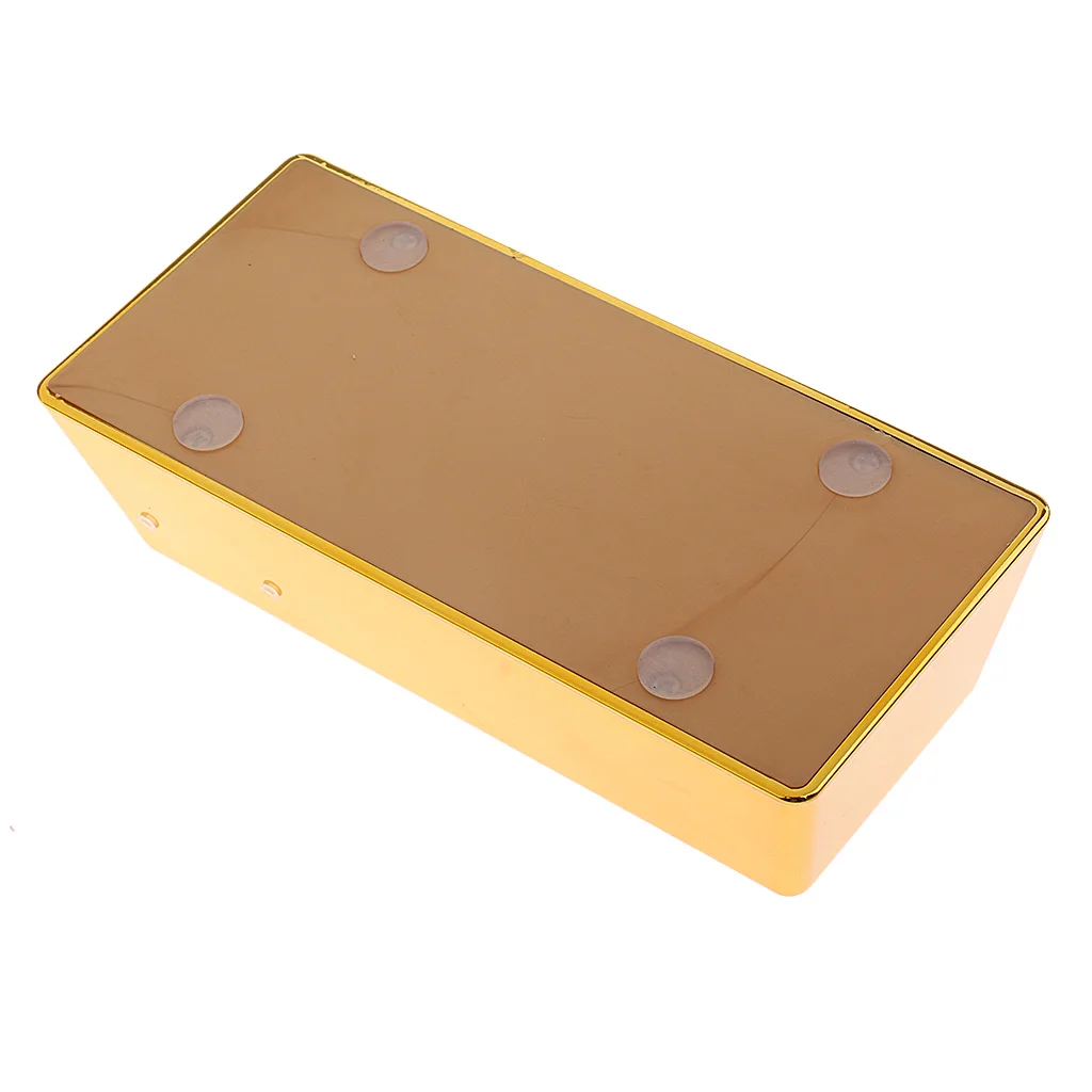 1kg Creative Fake Gold Bar Plastic Golden Paperweight Bullion Bar Simulation New Gold Brick Shape Home Decor for Gifts