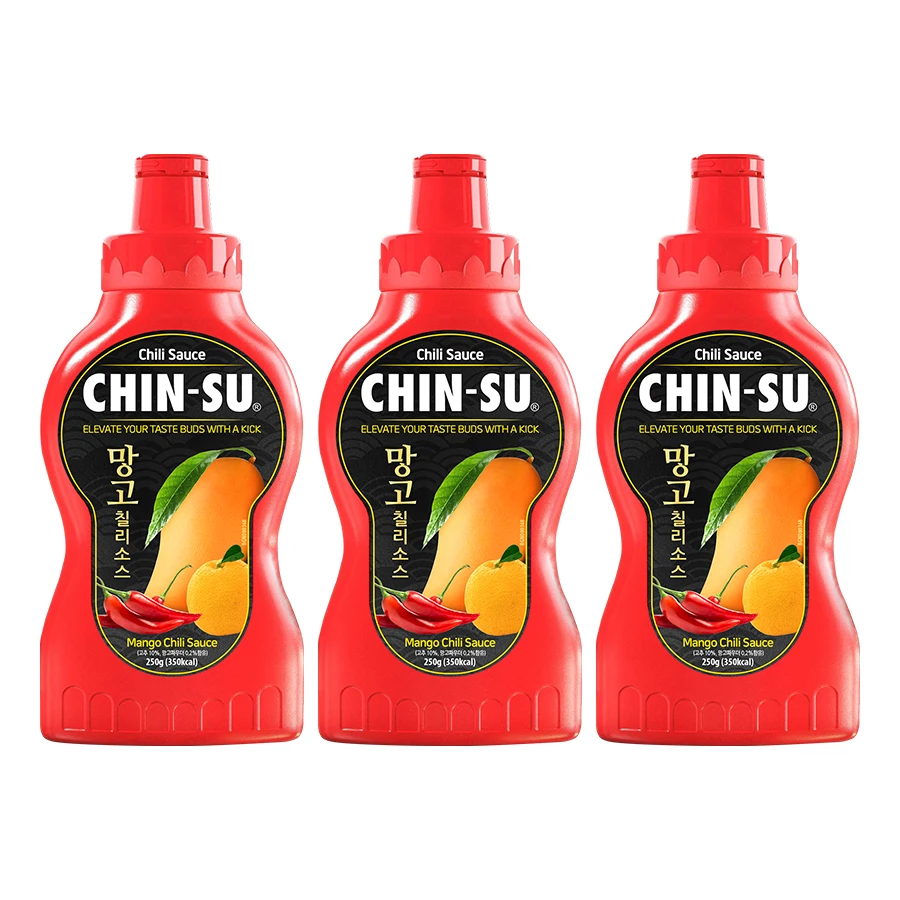250g x 3 Stück hydrophile Mango-Chili-Sauce