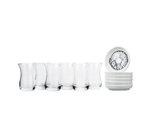 

Decorative Tea Cup, Handmade Glass Cup, Special Design Glass Cup Set of 6