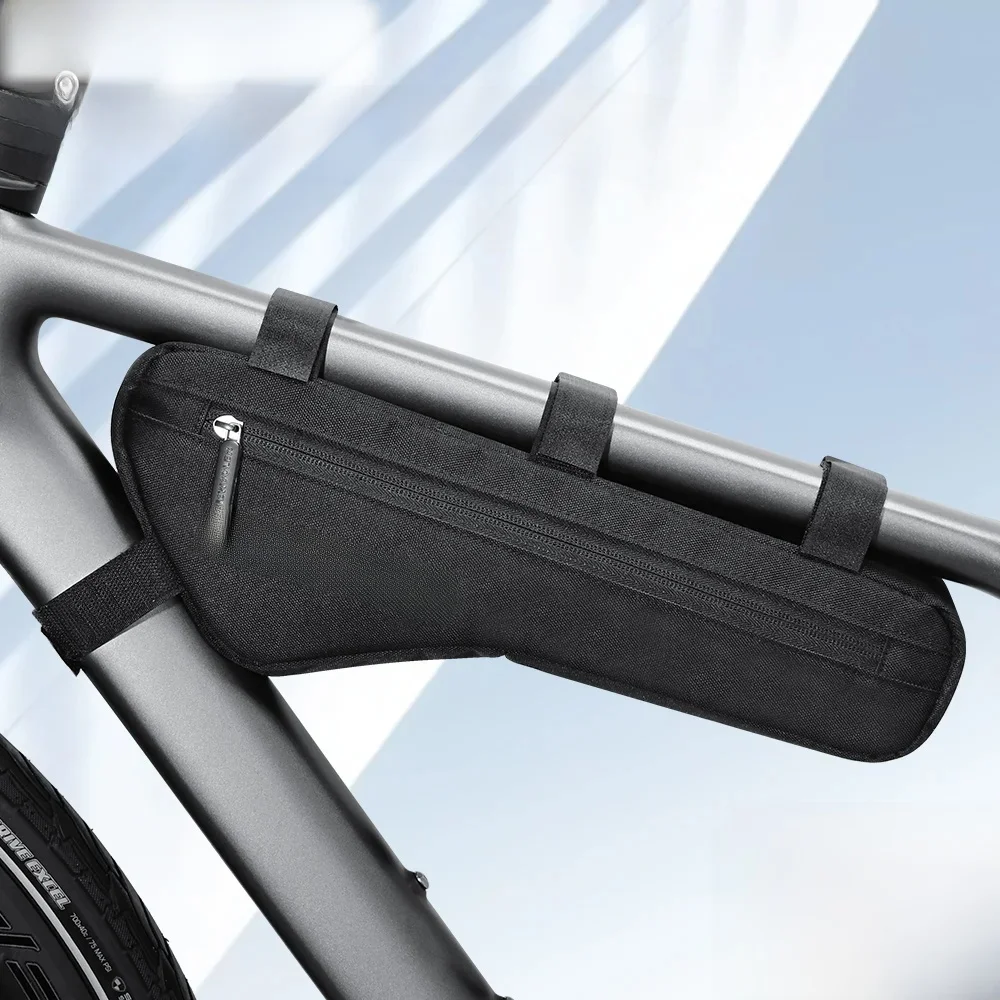 AliExpress NEWBOLER 1.5LBicycle Bag Bike Front Tube Frame Bag Triangle Pouch MTB Cycling Bag Pannier Packing Pouch Accessories