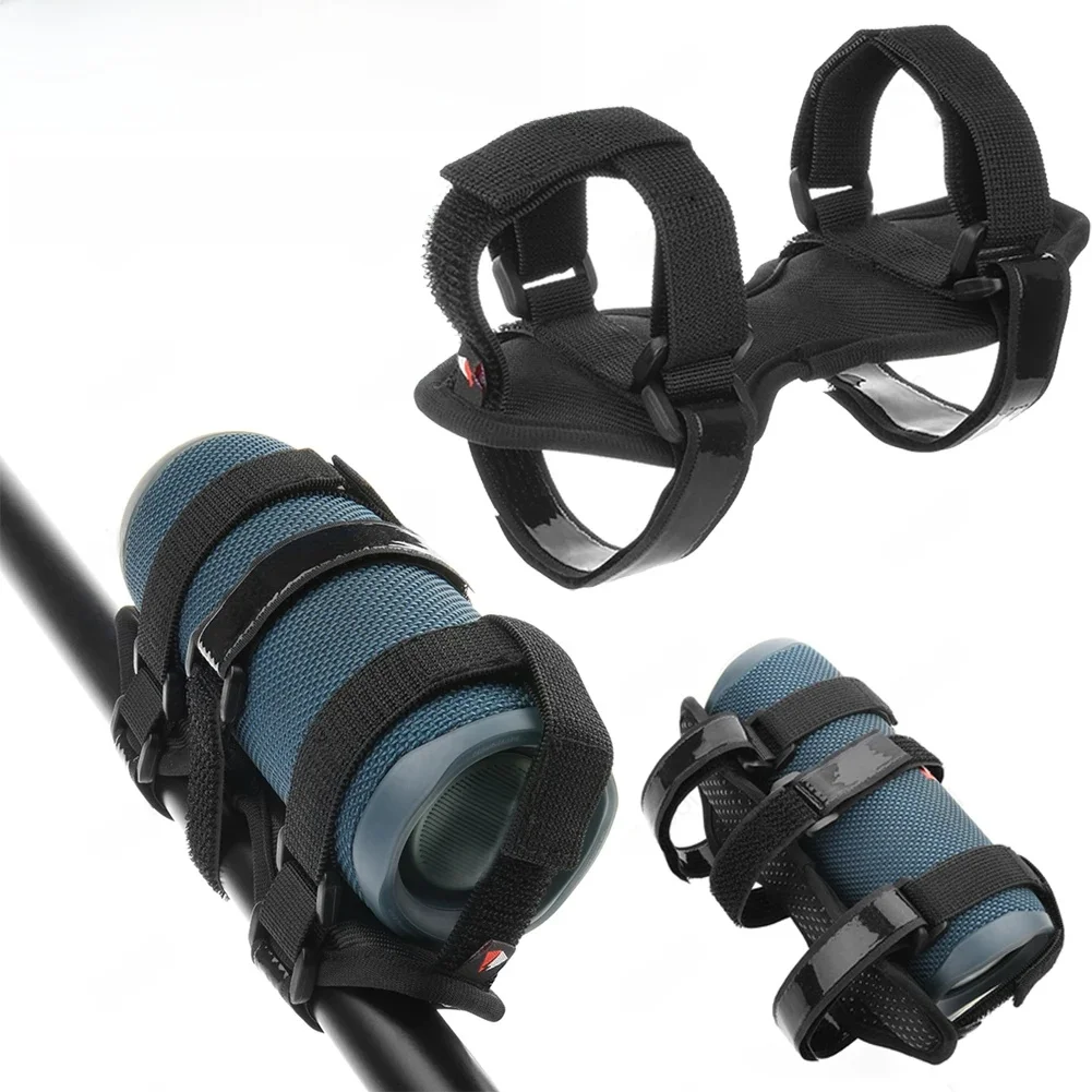 AliExpress ALLOYSEED Sound Box Bike Holder Nylon Speaker Mount Strap Holder Anti Slip Diameter 1.5-3.5inch for JBL Bluetooth-compatible Speakers