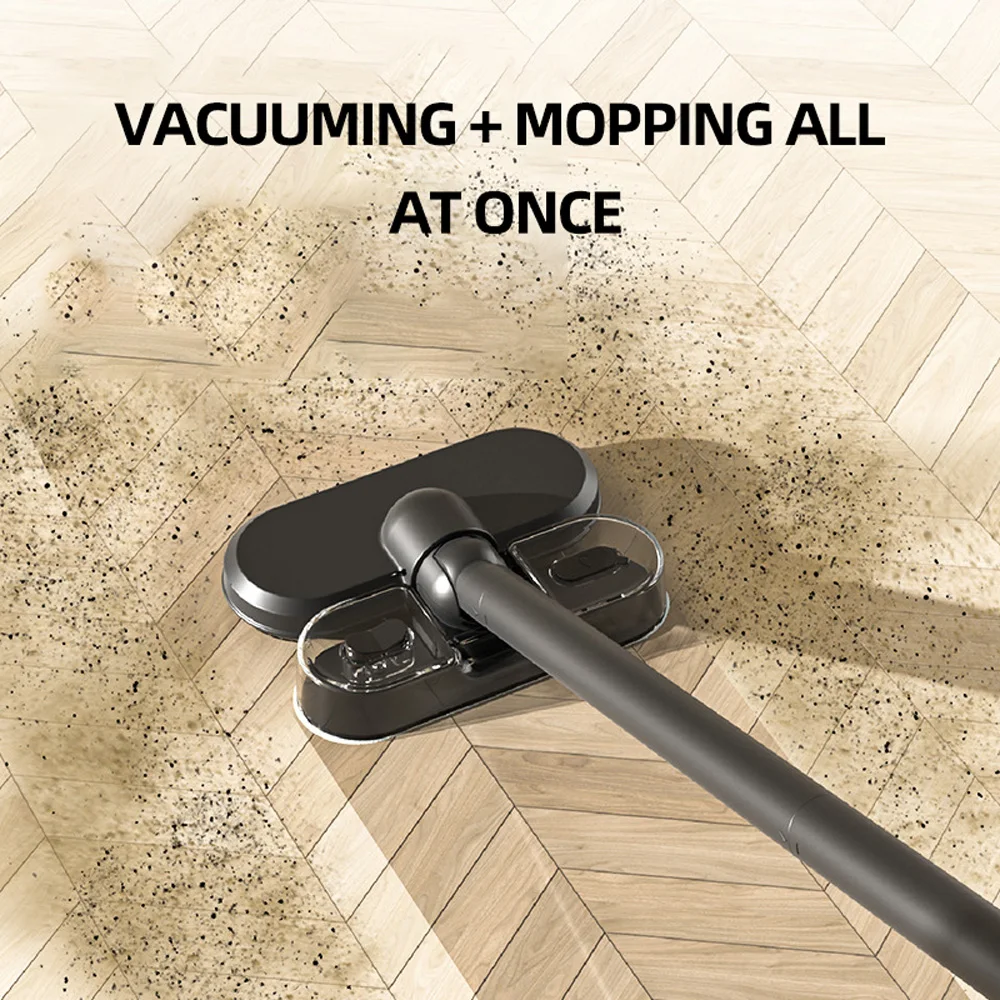 Aspiradora de mano doméstica, máquina integrada de succión y arrastre, aspiradora inalámbrica sin tanque de agua