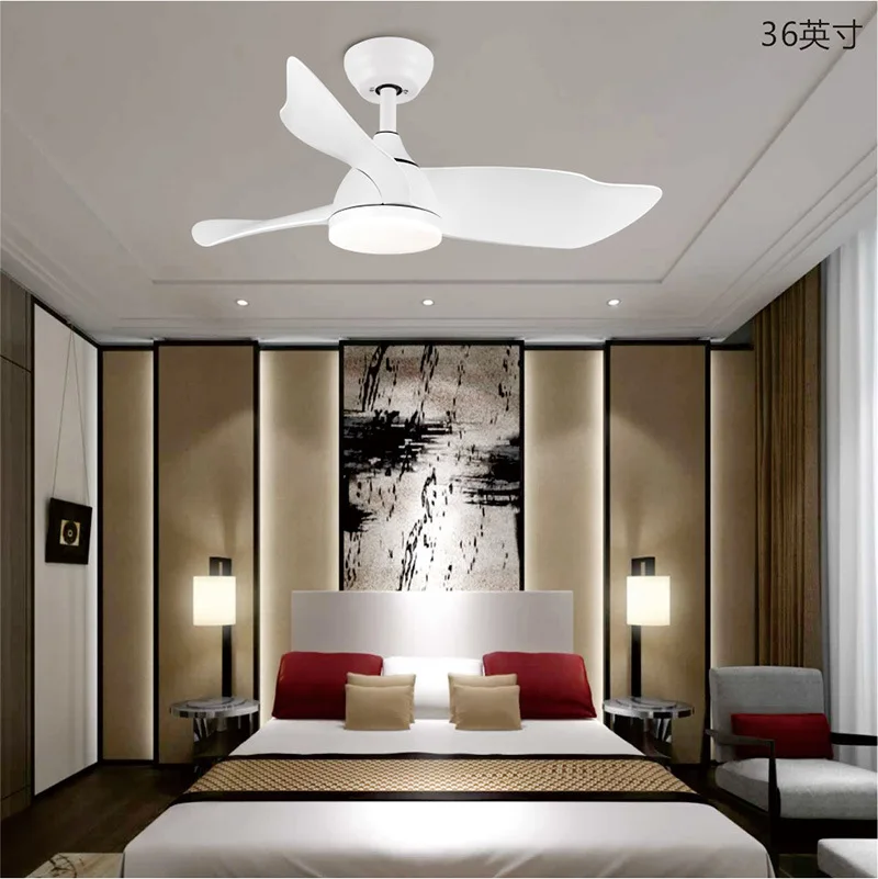 Inverter Hook Fan Lamp Restaurant Quiet 24-inch Hanging Fan Bedroom Simple 36-inch Electric Fan Lamp