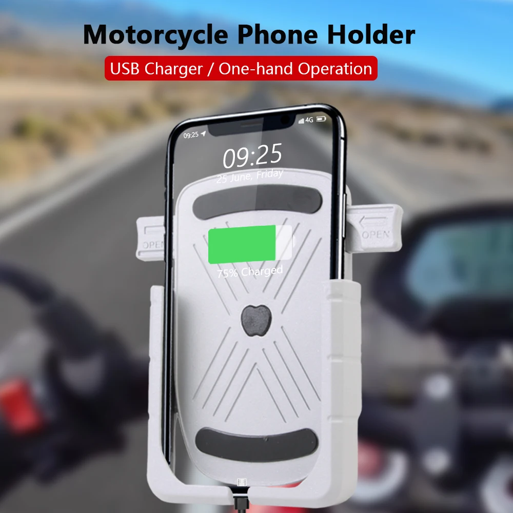 Phone Holder Motorcycle USB Charger For BMW F650CS F650GS F700GS F800GT F800R F800ST F650 F700 F 650 700 GS F800 F 800 GT R ST