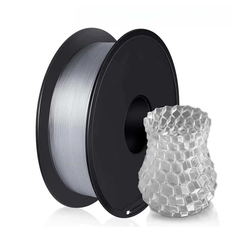 Przezroczysty filament PETG 1,75 mm do drukarek 3D, materiały PETG, przezroczysty filament do drukarek 3D 250 g, 500 g, 1 kg — zdjęcie produktu 7