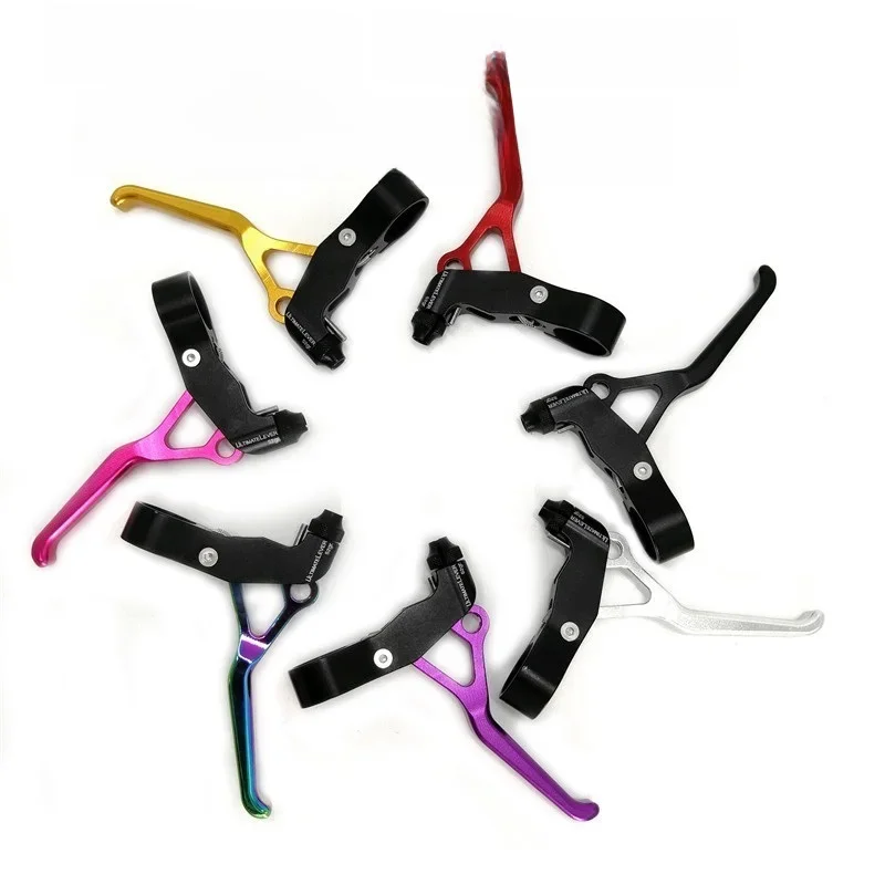 AliExpress NONE Litepro Ultra Light Levers For Brompton Brake Lever 22.2mm Aluminum Alloy CNC UltraLevers BYA412 Folding Bike Brake Bar