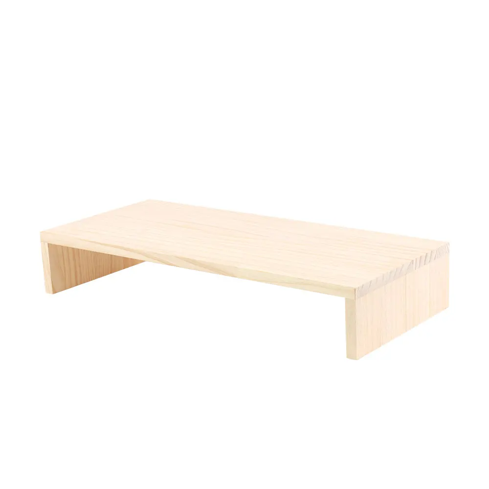 Pine Wood one-stage monitor stand 520x235x80, shelf, stand