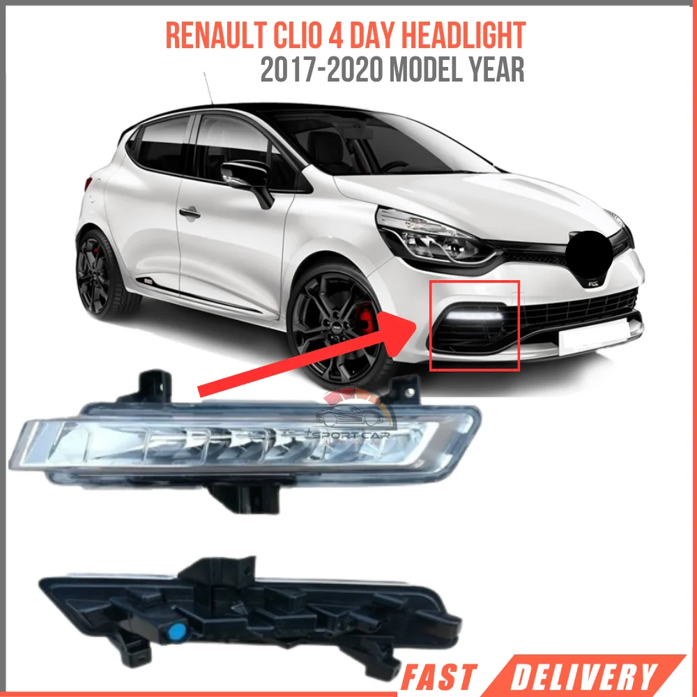 For Renault Clio IV 4 Daytime Running Lights Right And Left 2017-2018-2019-2020 High Quality Auto Spare Parts Oem 266051034R 266007864R