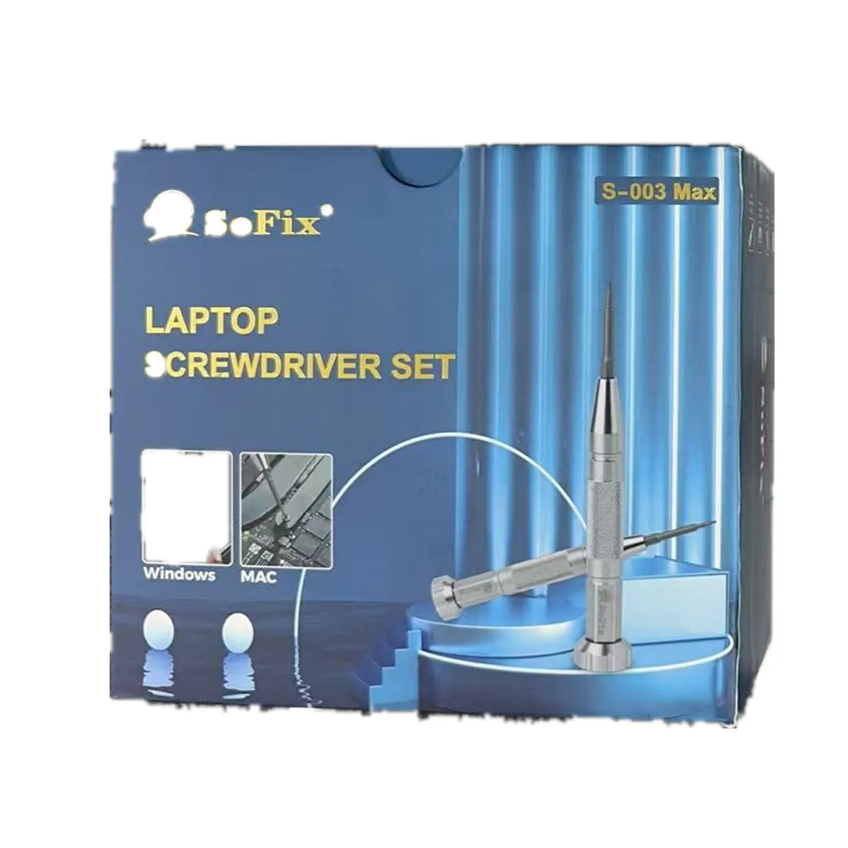 

Набор отверток SoFix S-003 Max 3-в-1 для ремонта планшетов/компьютеров/мобильных телефонов для решения разборки электронного продукта