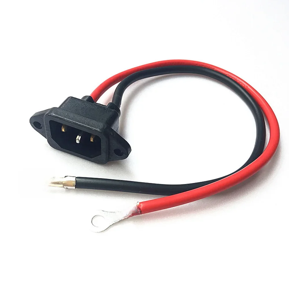 AliExpress HBXINTAO Waterproof Black 10A 250V IEC320 C13 C14 electric bicycle car wired Receptacle Connector battery Charging AC power outlet Socket
