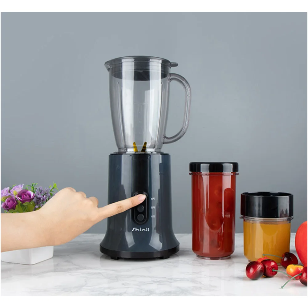 كوب عصارة خلاط متعدد الاستخدام ، سحق عصير ، كوري ، 3 شفرات ، محركين قويين ، شفرة تيتانيوم ، خلاط ليوم جديد ،
