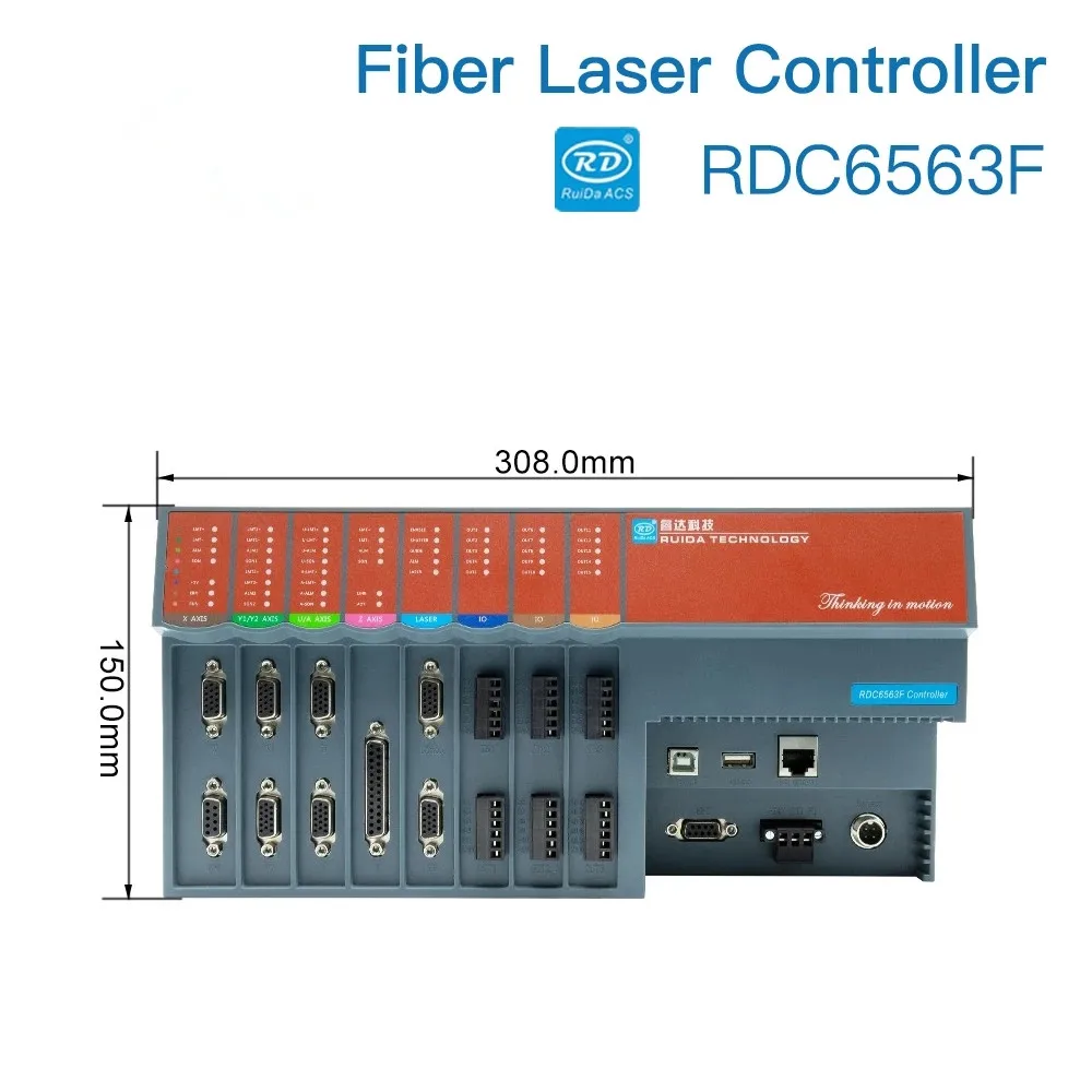 Ruida RDC6563F Control System Cutting Controller for CNC Fiber Cutting Machine