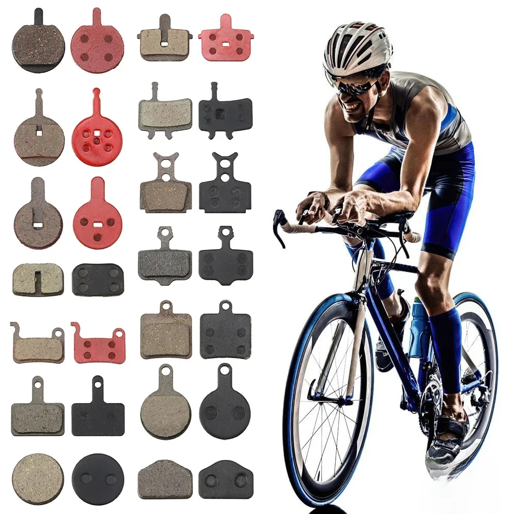 AliExpress 1 Pair/2pcs MTB Bike Hydraulic Brake Pads for Shimano xt M445 355 395 Magura Bicycle Parts Cycling Organic Resin Disc Brake Pads