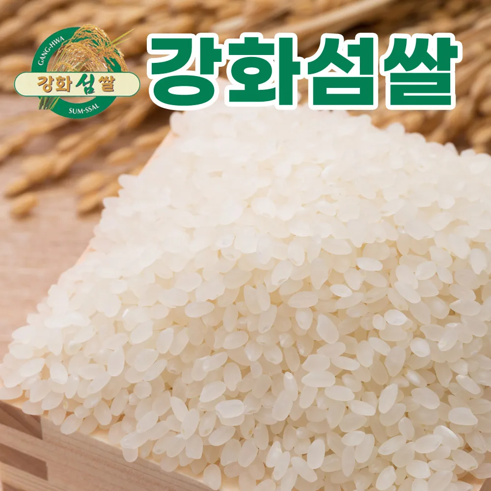 강화섬쌀 백미 10kg 강화도 생산 최근도정