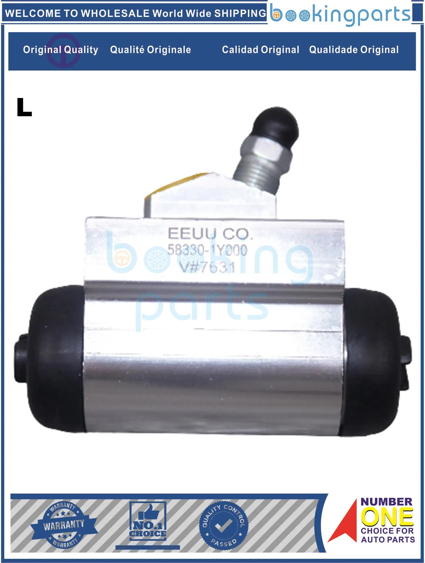 Cilindro de roda para KIA PICANTO TA 11-17, 58330-1Y000,583301Y000