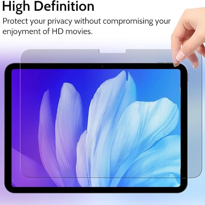 واقي شاشة مضاد للزقزقة لجهاز iPad ، واقي شاشة خصوصية ، Pro 11 ، 13 ، Pro ، Air 5 ، 4 ، 3 ، 7 ، 8 ، 9 ، 50 ، Mini 6 ، الجيل العاشر