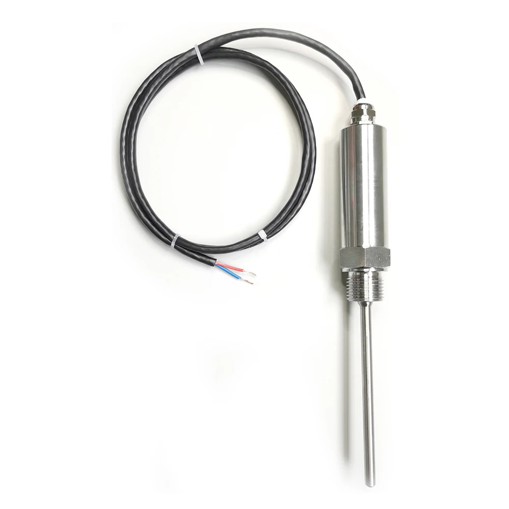 Waterproof Plug-in Integrated Temperature Transmitter 4-20ma Output Thermal Resistance PT100 Sensor