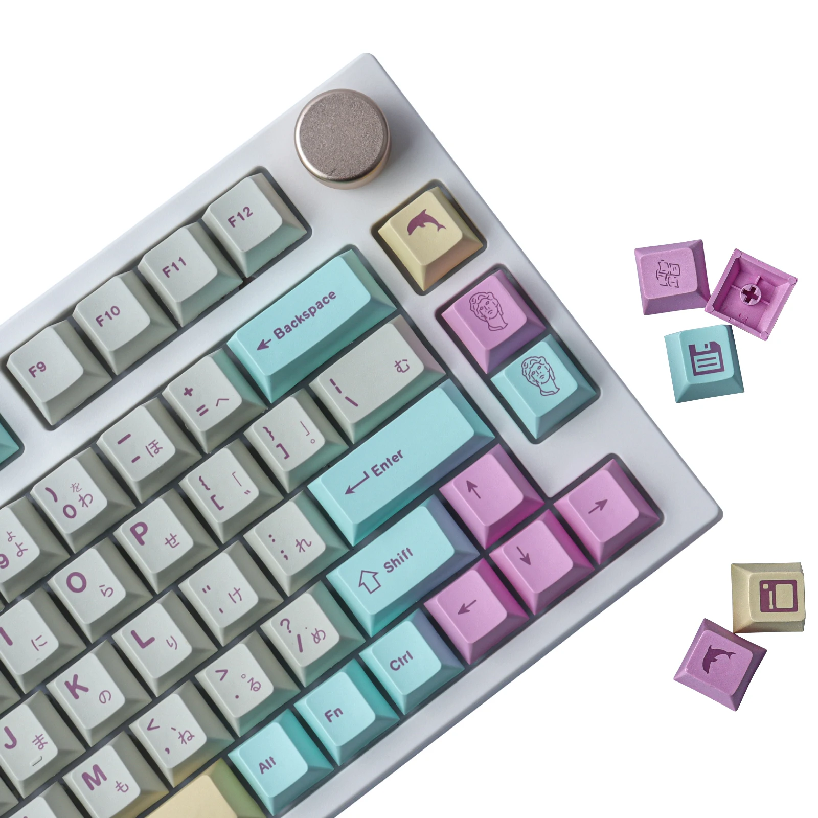 GMK Analog Dreams PBT Keycap 166 Keys keycaps Cherry Profile DYE-SUB Personalized GMK Keycaps For Mechanical Keyboard