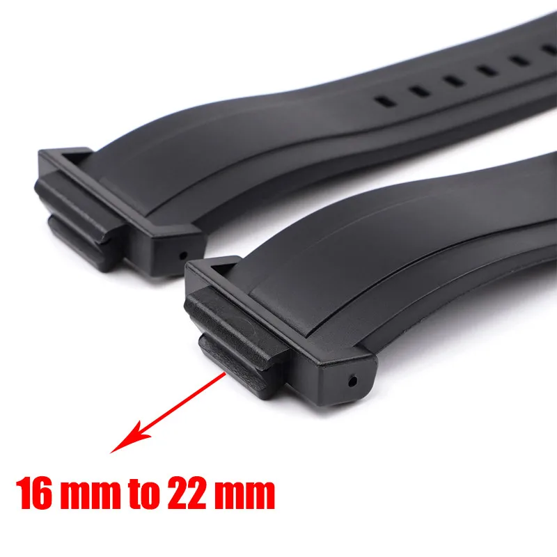 Silicone Strap for Casio G-SHOCK GA-110/GD-100/MCW-100/DW-5600/GW-6900/GA2100 Equipped With 16mm Converter Watch Accessories