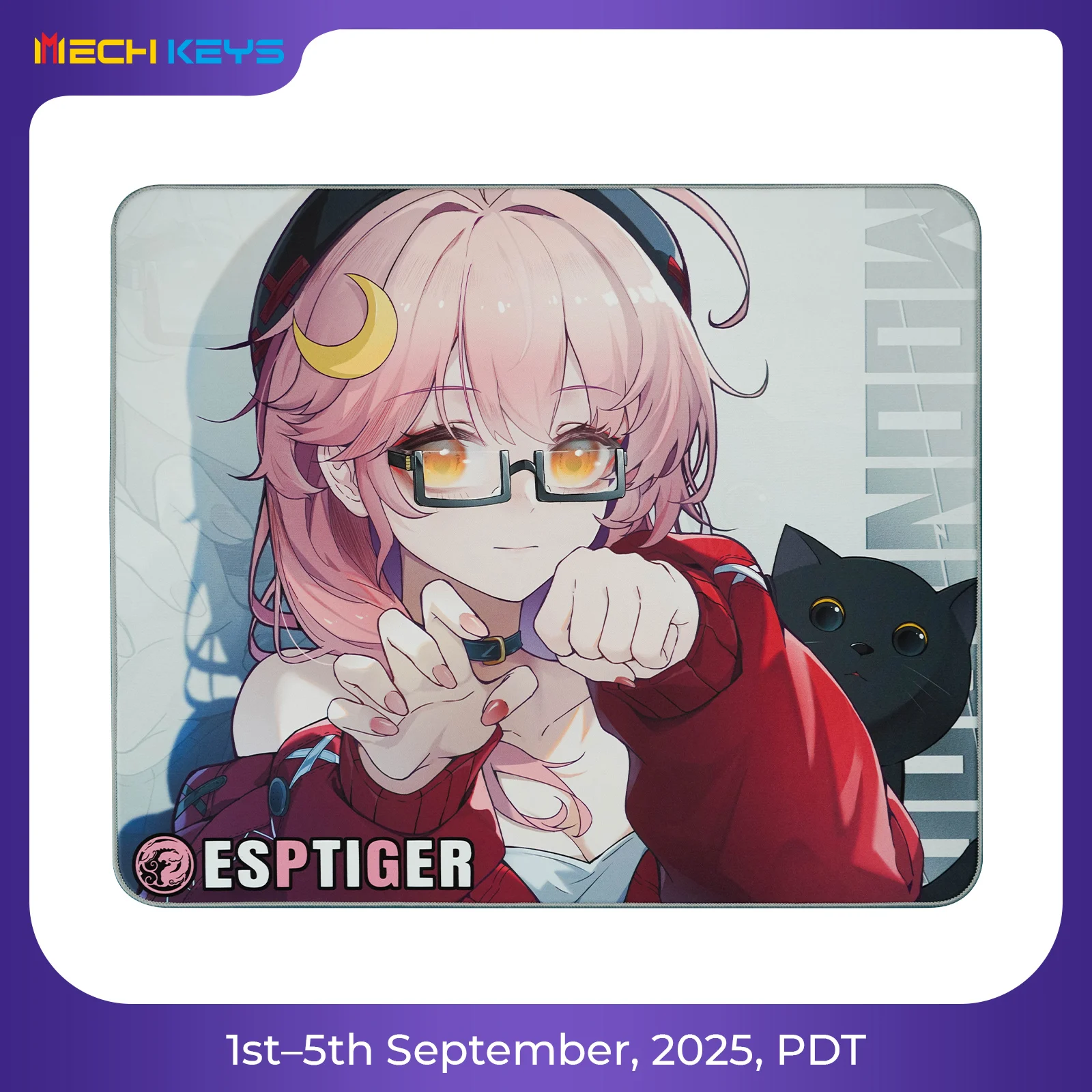 

Esptiger Neon V2 - Moondrop Edition Gaming Mousepad