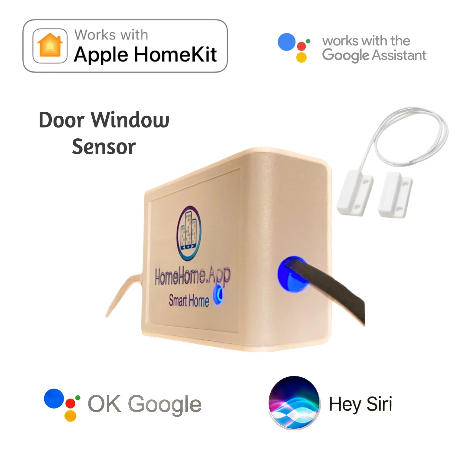 Alarm For Apple HomeKit Smart Home Door Window Universal WiFi Siri Wired Security Motion Doorbell Smoke Water Leak Sensor Scene