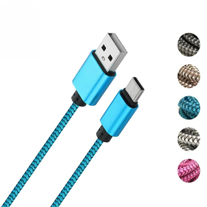 Câble de chargement USB C Durable 18W 2M, pour Samsung Galaxy S20 S21 Ultra A52 A72 A21s A42 A32 5G A50 A70 A51 A71 A12