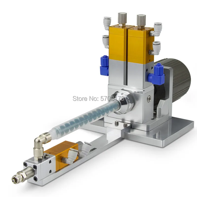 

BY-105F Anti-drip electric stirring AB double-liquid dynamic mixing valve glue filling and coating equipment