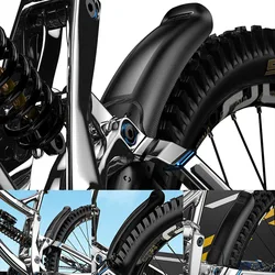 ENLEE Universal Hard Shell Bike Fenders Front/Rear Tire Wheel Mudguard Mtb Road Bike Wings Mud Guard Cycling Equipment Accessory