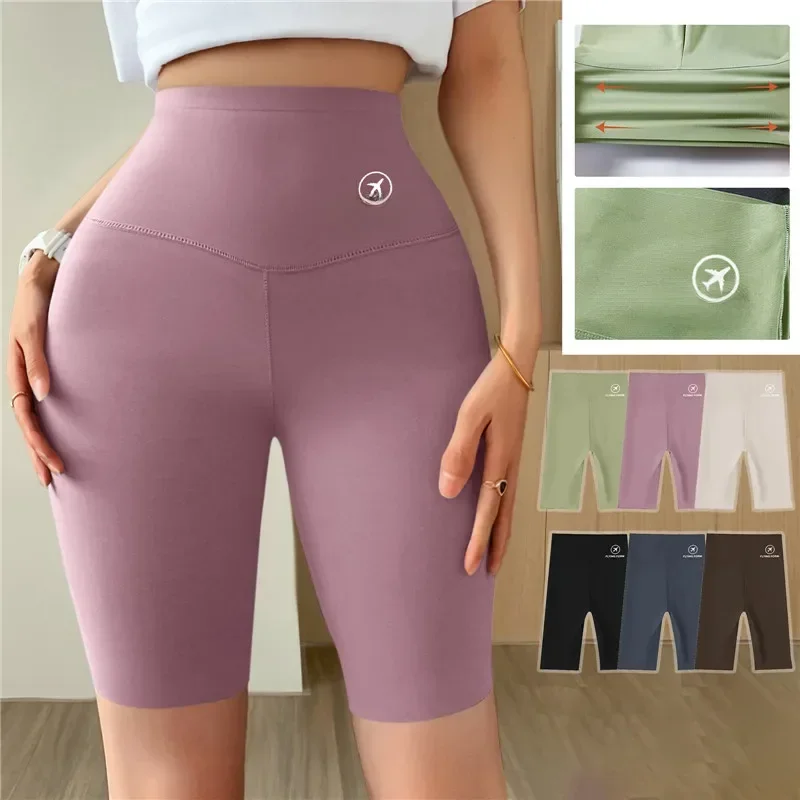 AliExpress NONE Women Shorts Sports Shorts For Women New Cycling Jogging Fitness High Waist Push Up Gym shorts Leggings Yoga Clothing