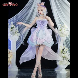 LAST BATCH UWOWO Exclusive Genshin Impact Fanart Kokomi Starlit Jellydream Formal Dress Cosplay Costume Bud Dress With Petticoat