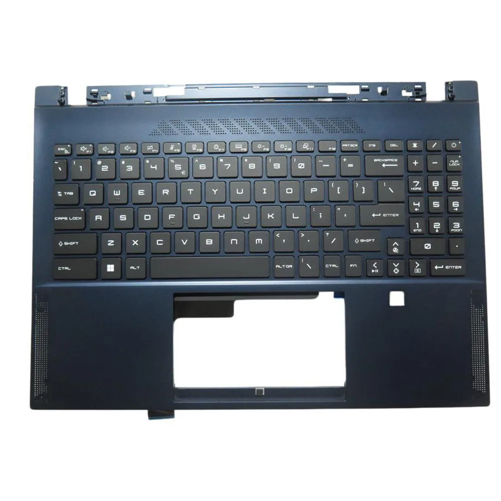 Laptop PalmRest&Keyboard Colourful Backlit Stealth 16 For MSI 5F20411 E2M-5F2CXXX S1N3EUS2K3SA0 V203122Q1 Without Touchpad New