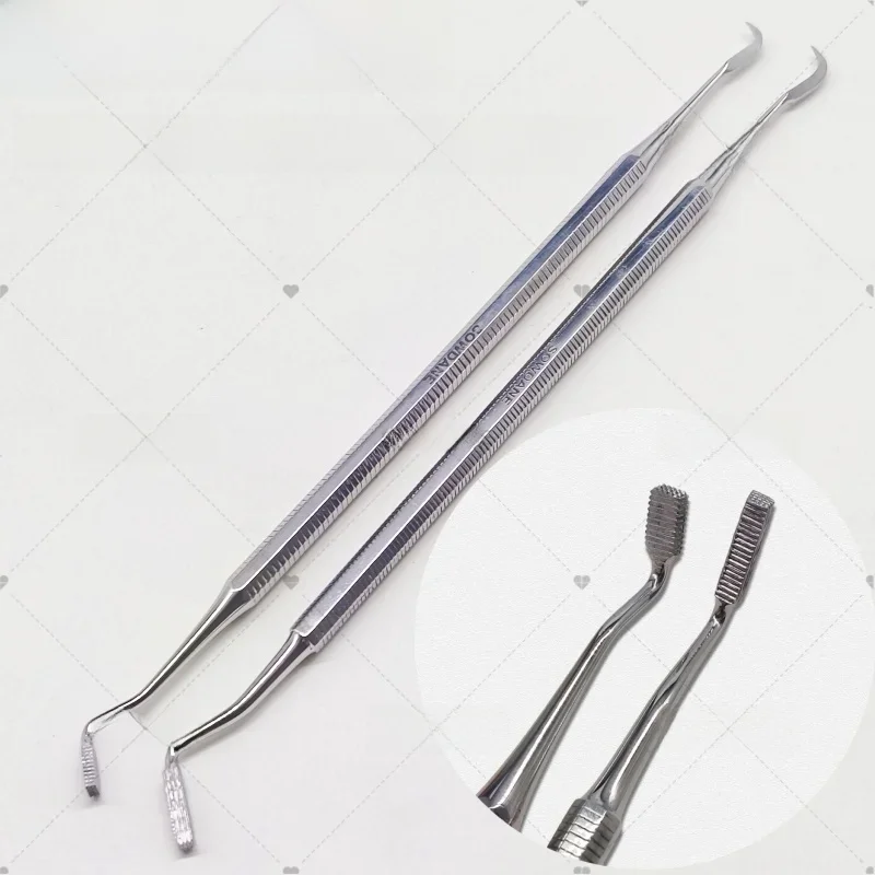 Podwójne końce Dental ortodontyczny pasek Pusher Seater długa, krótka końcówka ze skalatorem narzędzie do czyszczenia zębów — zdjęcie 2