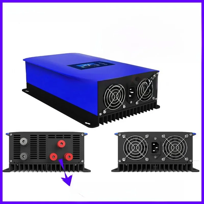 Onduleur de puissance de lien de grille éolienne d'entrée ca triphasée de 2000W 2KW pour le générateur d'éolienne de sortie de ca 48v triphasée 1500w 2000w